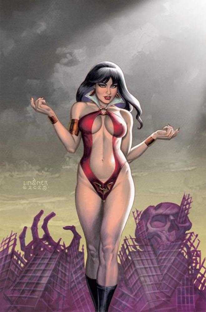 Vampirella Armageddon #8 Cover G Joseph Michael Linsner Full Art 1:10 Ratio Variant