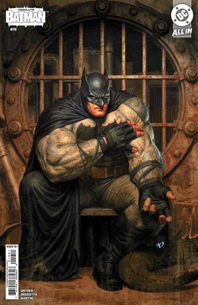 Absolute Batman #19 Cover E Ariel Olivetti Card Stock 1:25 Ratio Variant *one copy per customer*