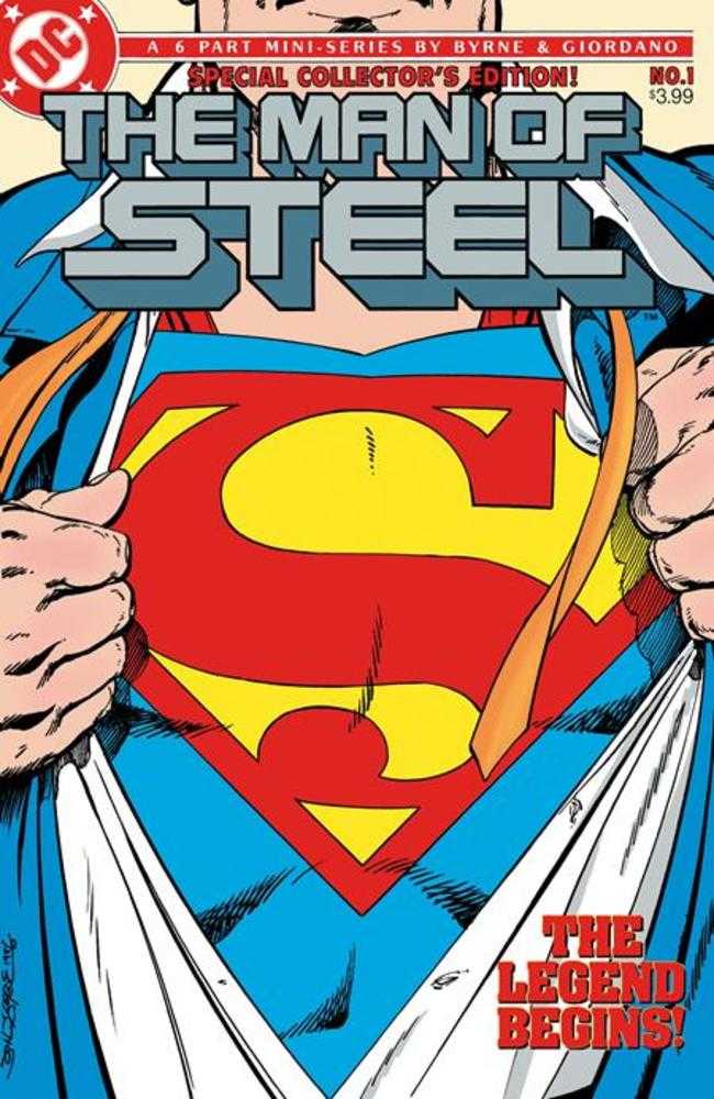 Man Of Steel #1 Facsimile Edition Cover A John Byrne