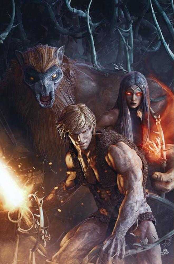 Thundarr The Barbarian #4 Cover I Inc Bjorn Barends Full Art 1:20 Ratio Variant