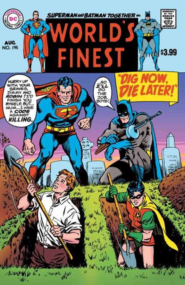 Worlds Finest Comics #195 Facsimile Edition Cover A Curt Swan