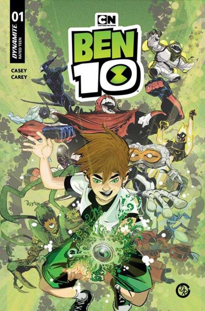 Ben 10 #1 Cover O Signed Edition By Man Of Action Team 1:50 Ratio Variant *one copy per customer*