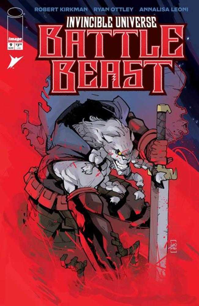 Invincible Universe Battle Beast #9 Cover D Ludo Lullabi 1:25 Ratio Variant