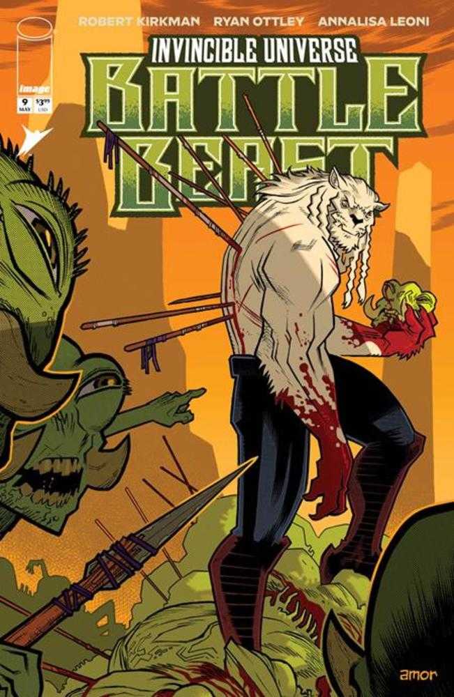 Invincible Universe Battle Beast #9 Cover F John Amor 1:10 Ratio Variant