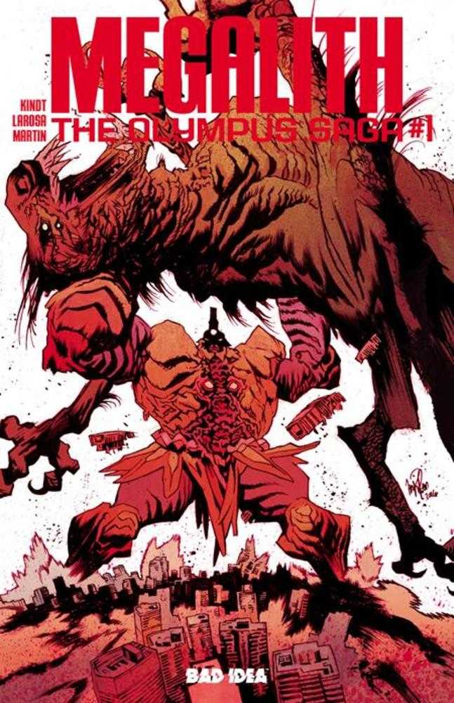 Olympus Saga Megalith #1 (Of 4) Cover Zj James Harren 1:50 Ratio Variant
