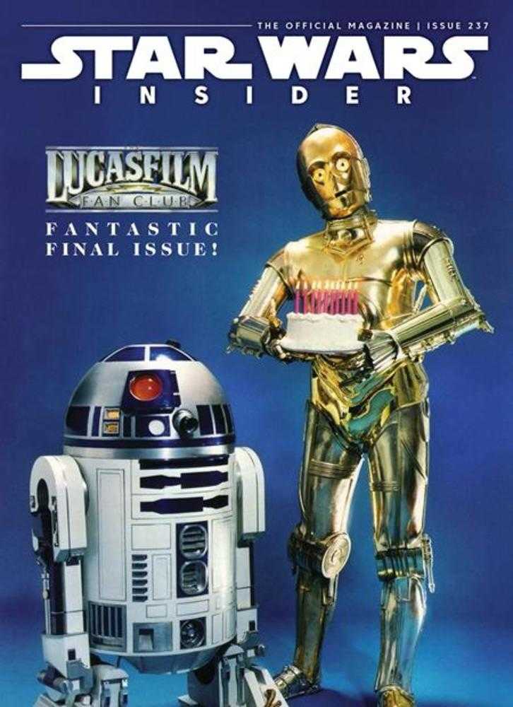Star Wars Insider #237 The Final Issue Cover D Fan Club Foil Variant