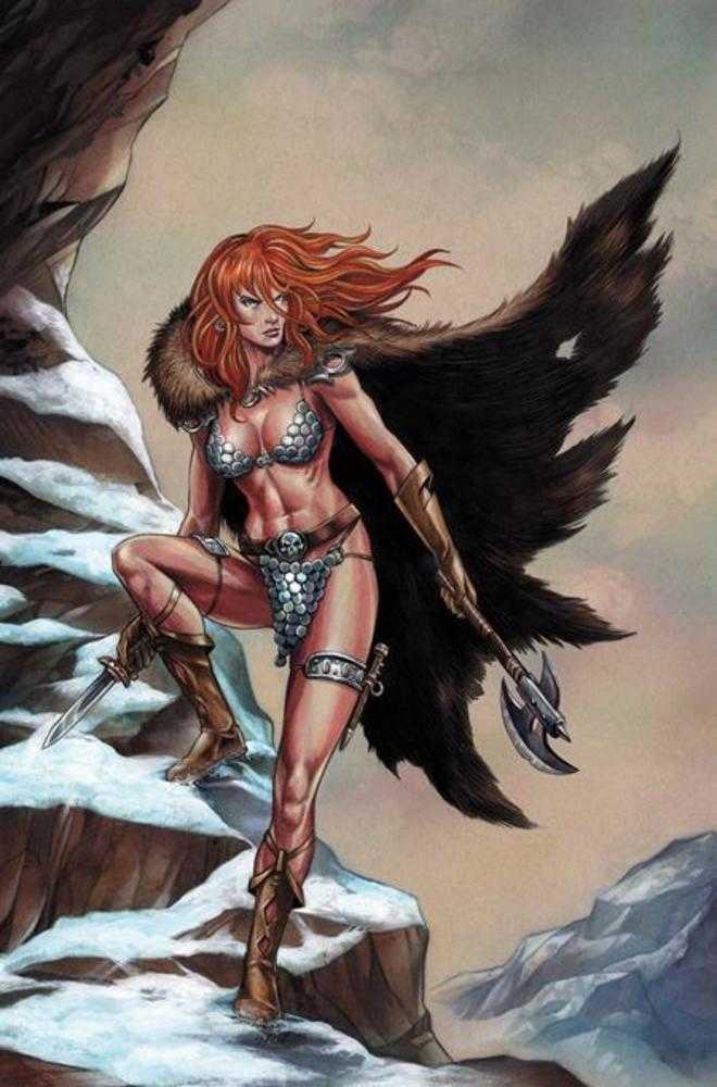 Red Sonja She Devil With A Sword #2 Cover J Mike Rooth Full Art 1:10 Ratio Variant