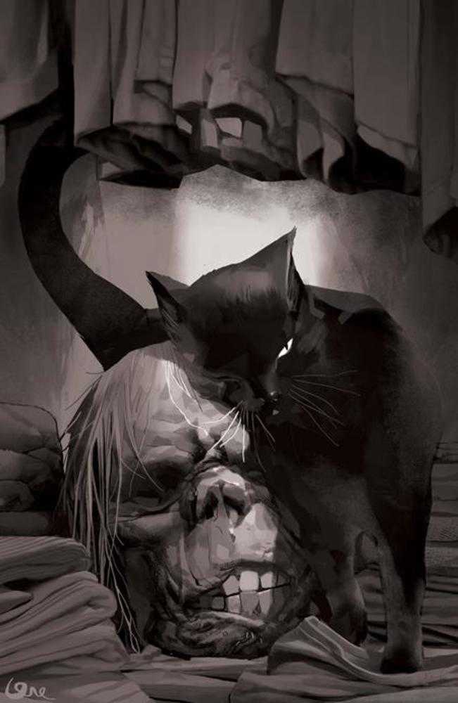 Red Roots #1 Cover H Lorenzo De Felici Black & White Full Art 1:25 Ratio Variant