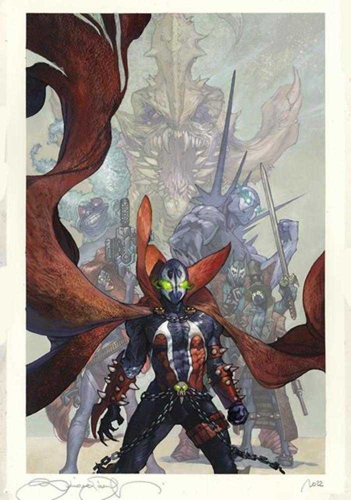 Spawn #376 Cover C Simone Bianchi Foil Full Art 1:50 Ratio Variant