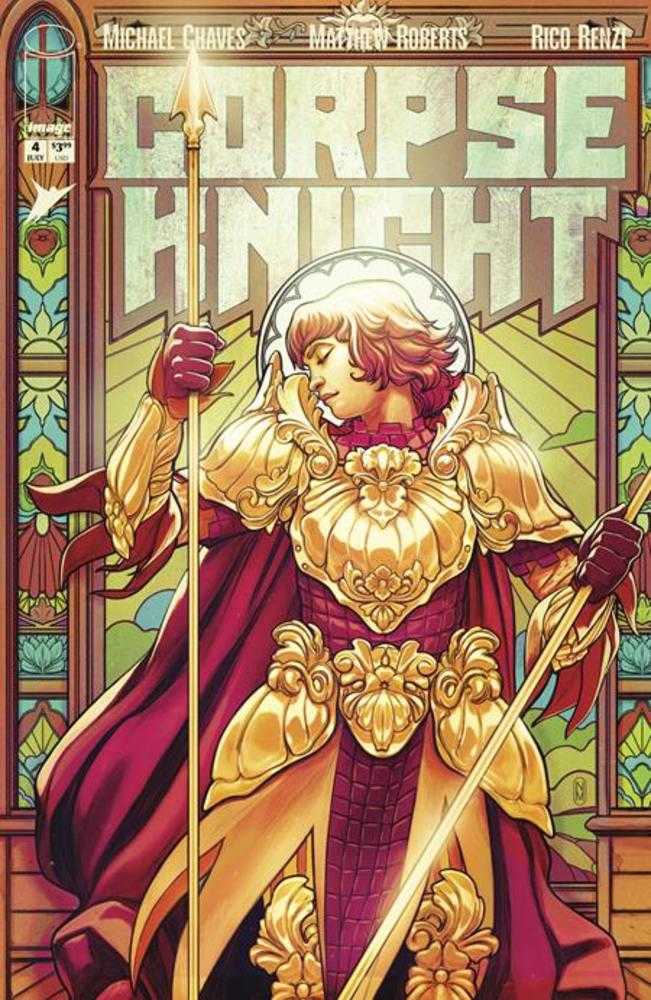Corpse Knight #4 (Of 6) Cover D Nimit Malavia Stained Glass 1:25 Ratio Variant (Mature)