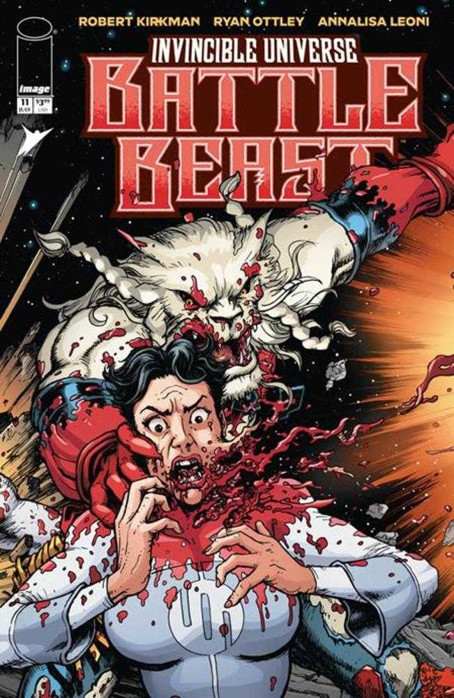 Invincible Universe Battle Beast #11 Cover C Chris Burnham & Brian Reber Connecting 1:10 Ratio Variant
