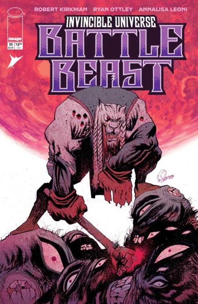 Invincible Universe Battle Beast #11 Cover D James Harren 1:25 Ratio Variant