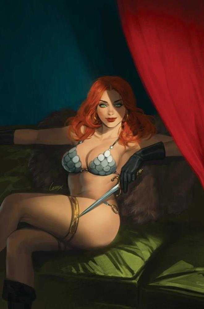 Red Sonja Noir The Plunder And The Princess #1 (One Shot) Cover H Inc Lesley Leirix Li Full Art 1:15 Ratio Variant