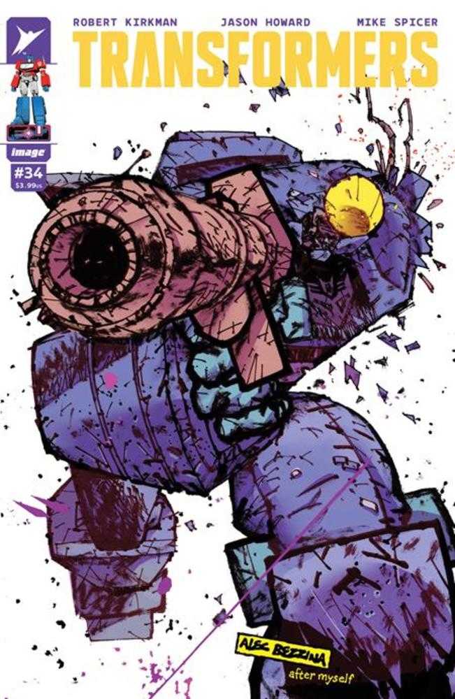 Transformers #34 Cover E Alec Bezzina 1:50  Variant