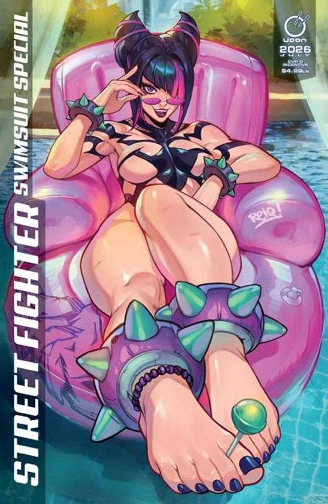 2026 Street Fighter Swimsuit Special #1 (One Shot) Cover E Reiq Spikes 1:5 Ratio Variant