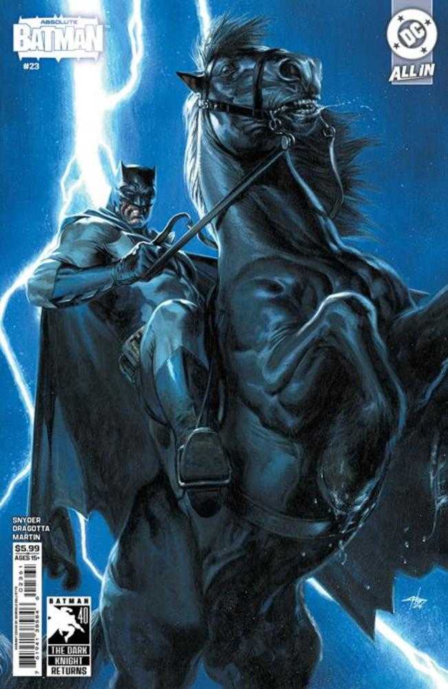 Absolute Batman #23 Cover F Damion Scott Card Stock 1:25 Ratio Variant