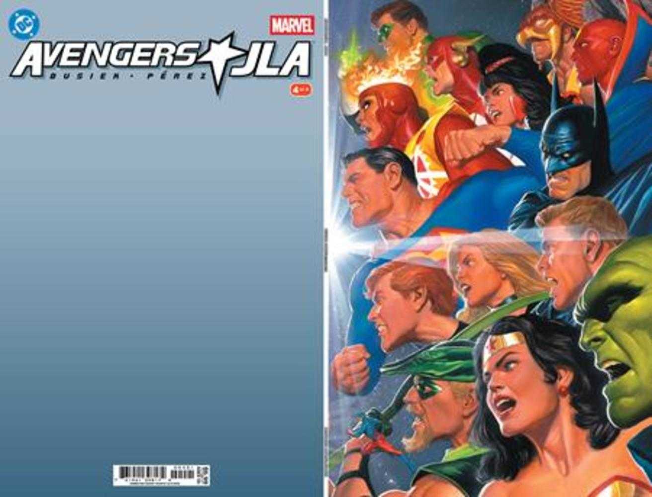 Avengers JLA #4 Facsimile Edition Cover B Alex Ross DC Marvel Connecti