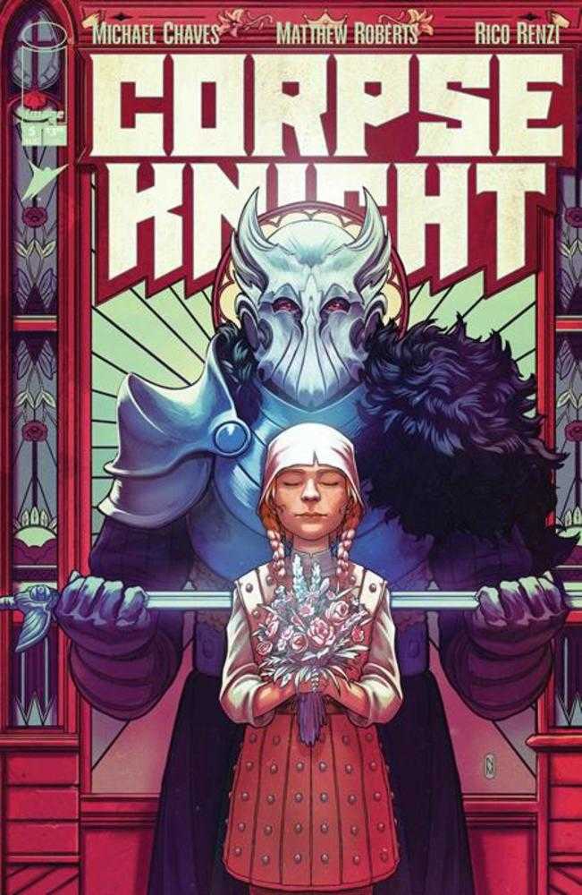 Corpse Knight #5 (Of 6) Cover D Nimit Malavia Stained Glass 1:25 Ratio Variant (Mature)