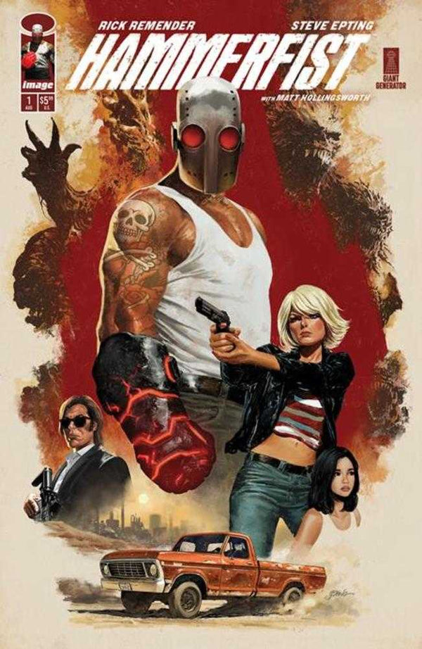 Hammerfist #1 Cover A Steve Epting (Mature) *One per Customer*