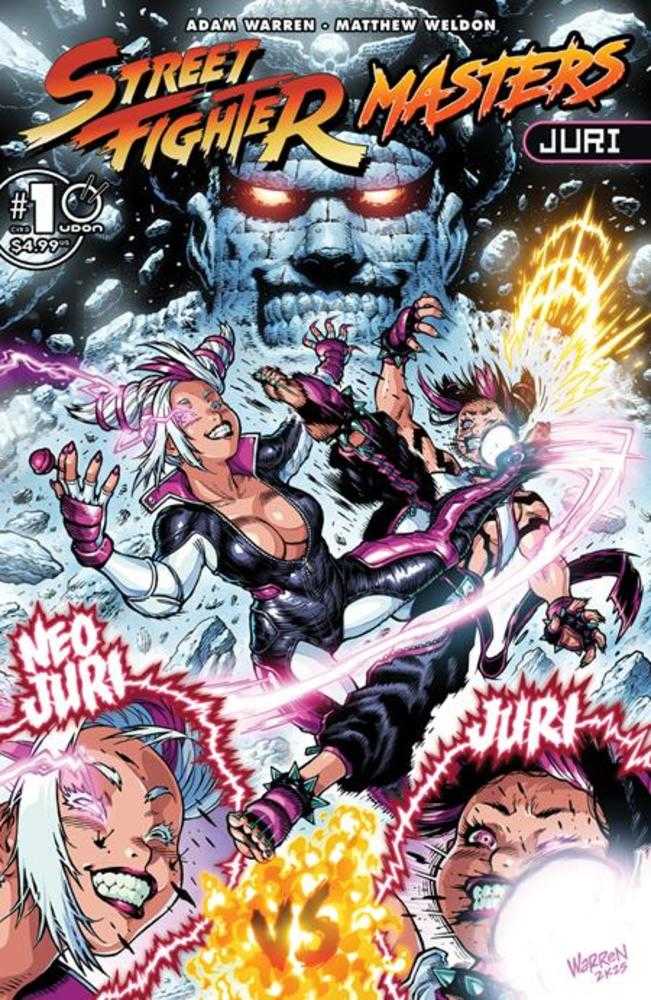 Street Fighter Masters Juri #1 (One Shot) Cover D Adam Warren 1:5 Ratio Variant
