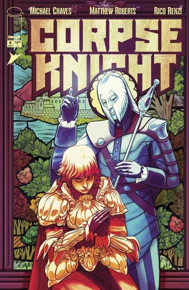 Corpse Knight #6 (Of 6) Cover D Nimit Malavia Stained Glass 1:25 Ratio Variant (Mature)