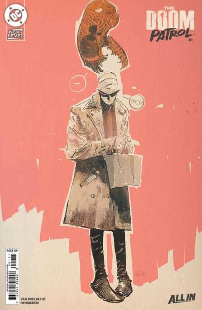 Doom Patrol #1 Cover G Ashley Wood Card Stock 1:25 Ratio Variant