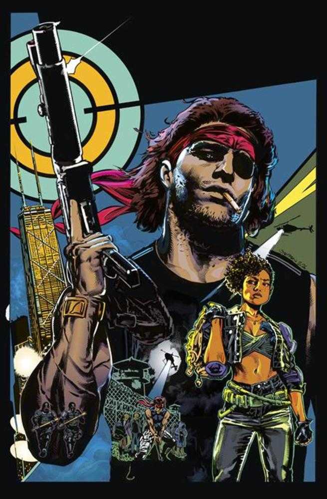 Escape From New York Escape From Chicago #1 Cover G Stephen Mooney Virgin Card Stock 1:10 Ratio Variant