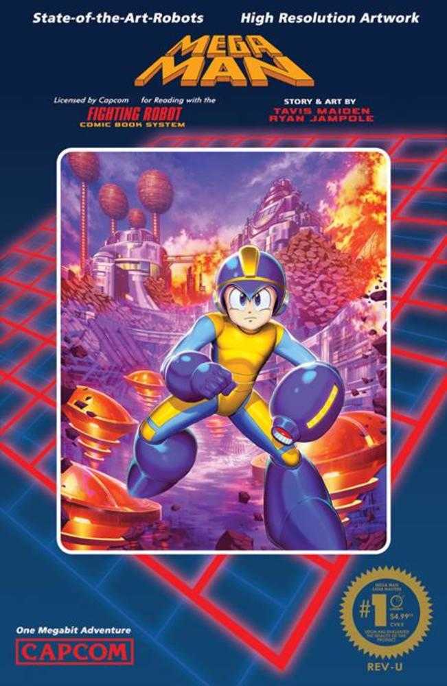 Mega Man Gear Masters #1 (Of 5) Cover E Genzoman 1:5 Ratio Variant