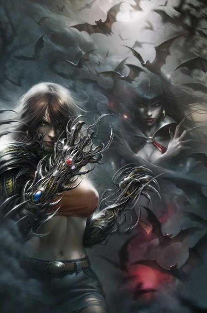 Vampirella X Witchblade Special #1 (One Shot) Cover L Francesco Mattina Full Art 1:20 Ratio Variant