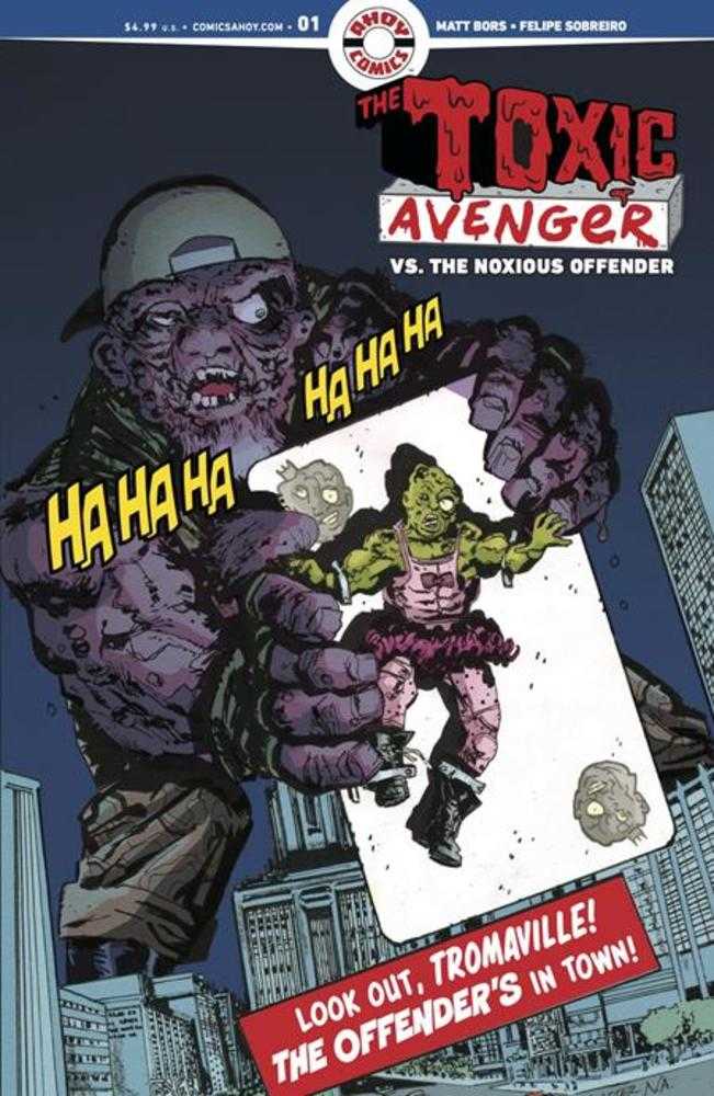 Toxic Avenger vs The Noxious Offender #1 (Of 5) Cover B Greg Scott Classic Covers Homage Unlock 1:3 Ratio Variant (Mature)