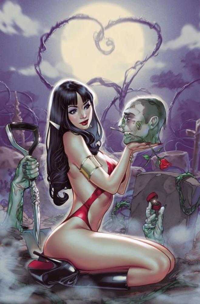 Vampirella (2026) #7 Cover H Elias Chatzoudis Full Art 1:10 Ratio Variant
