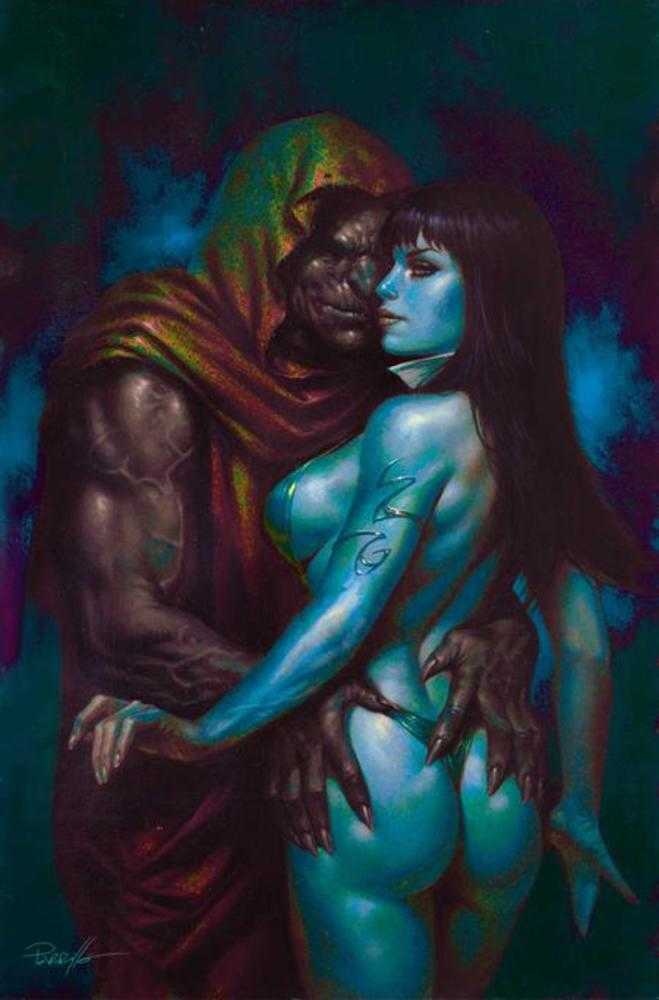 Vampirella (2026) #5 Cover O Lucio Parrillo Ultraviolet Full Art 1:10 Ratio Variant