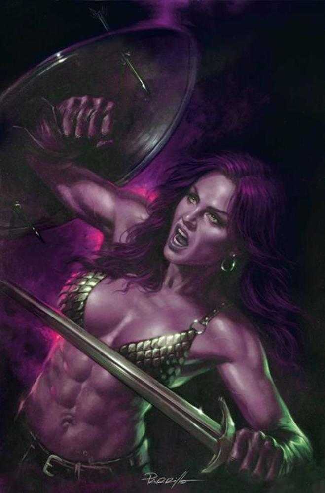 Red Sonja She Devil With A Sword #5 Cover L Lucio Parrillo Ultraviolet Full Art 1:7 Ratio Variant