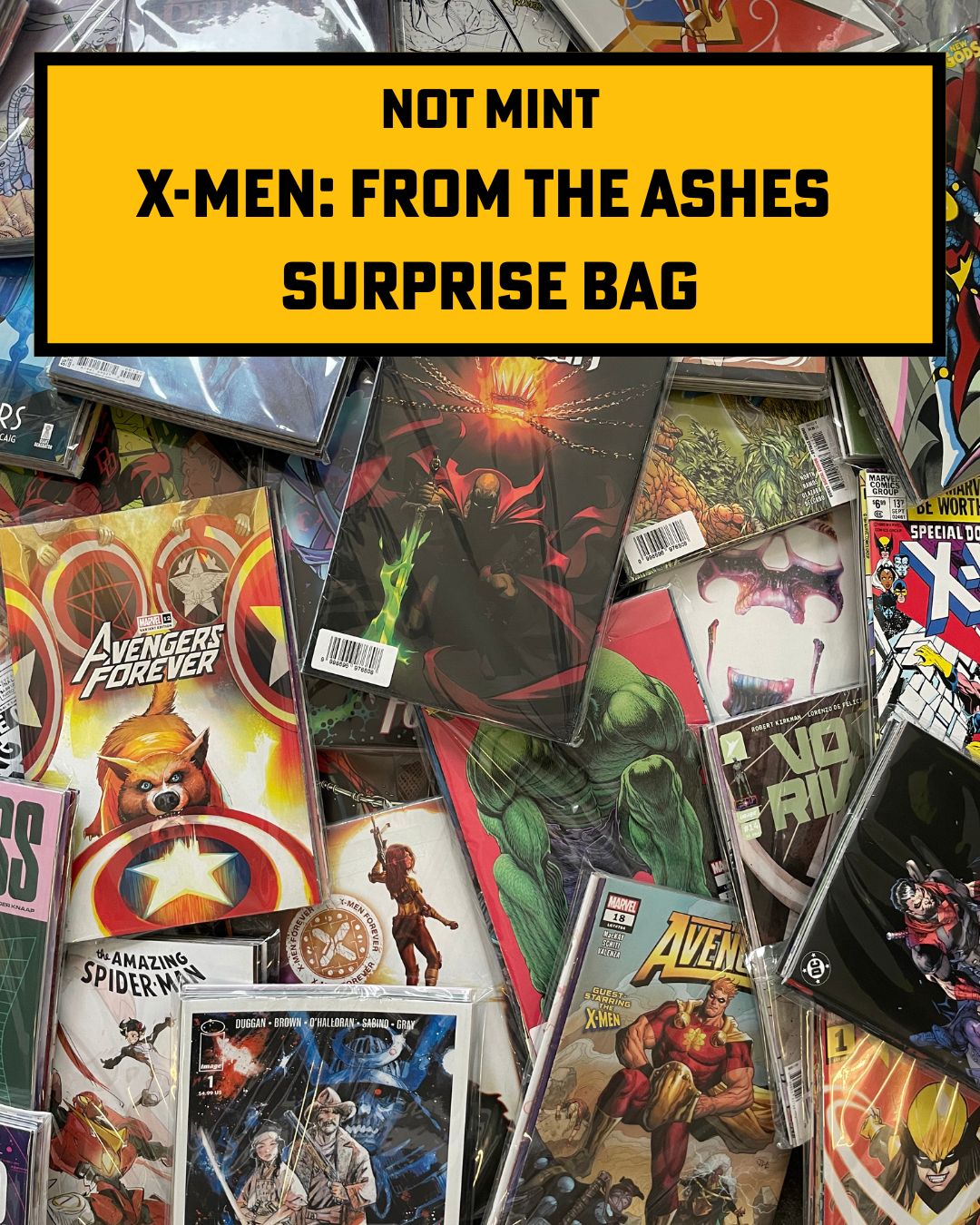 10 Single Issues - X-Men: From The Ashes Surprise Bag (Not Mint)