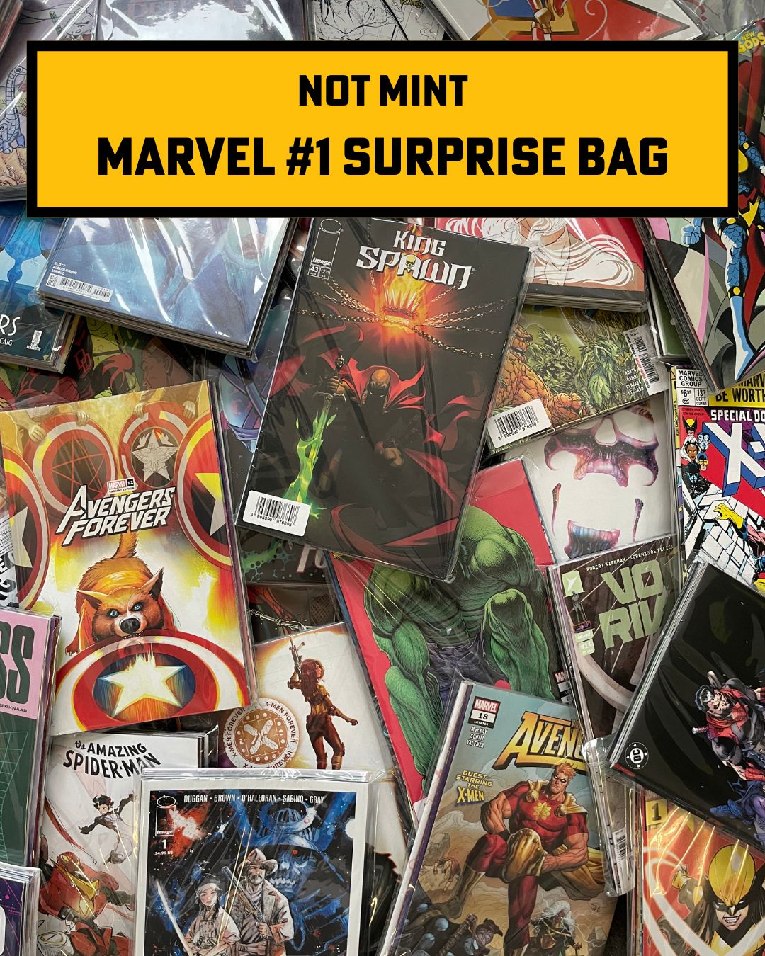 10 Single Issues - Marvel #1 Surprise Bag (Not Mint)