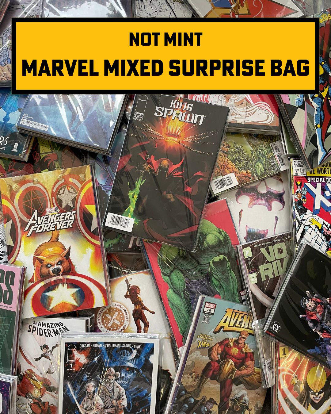 10 Single Issues - Marvel Mixed Surprise Bag (Not Mint)