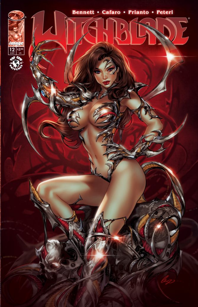 Witchblade #12 EXP-Comics Elias Chatzoudis Cover (Print Run of 500)