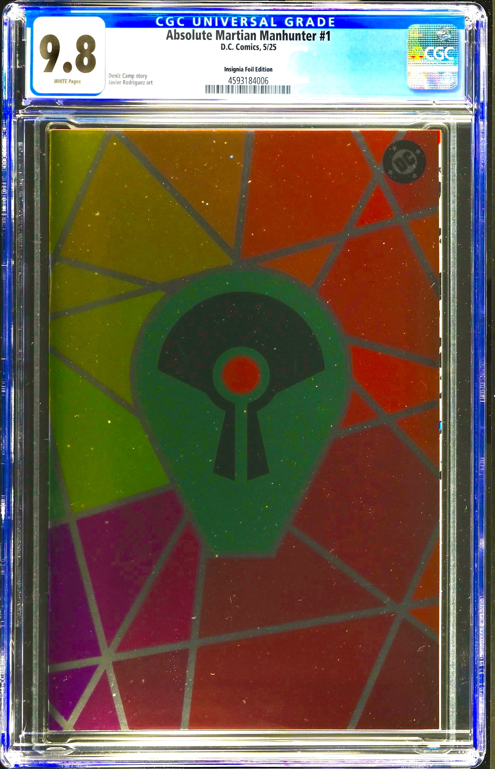 Absolute Martian Manhunter #1 Insignia Foil Edition CGC 9.8