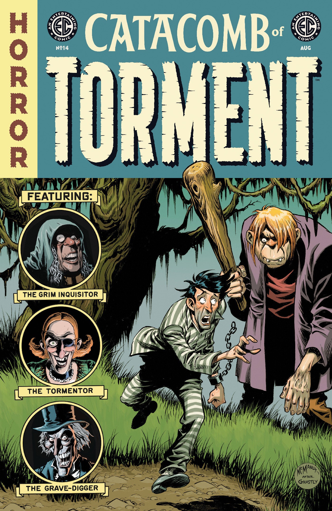 EC Catacomb Of Torment #14 Cover C Shawn Mcmanus EC Homage 1:10 Ratio Variant