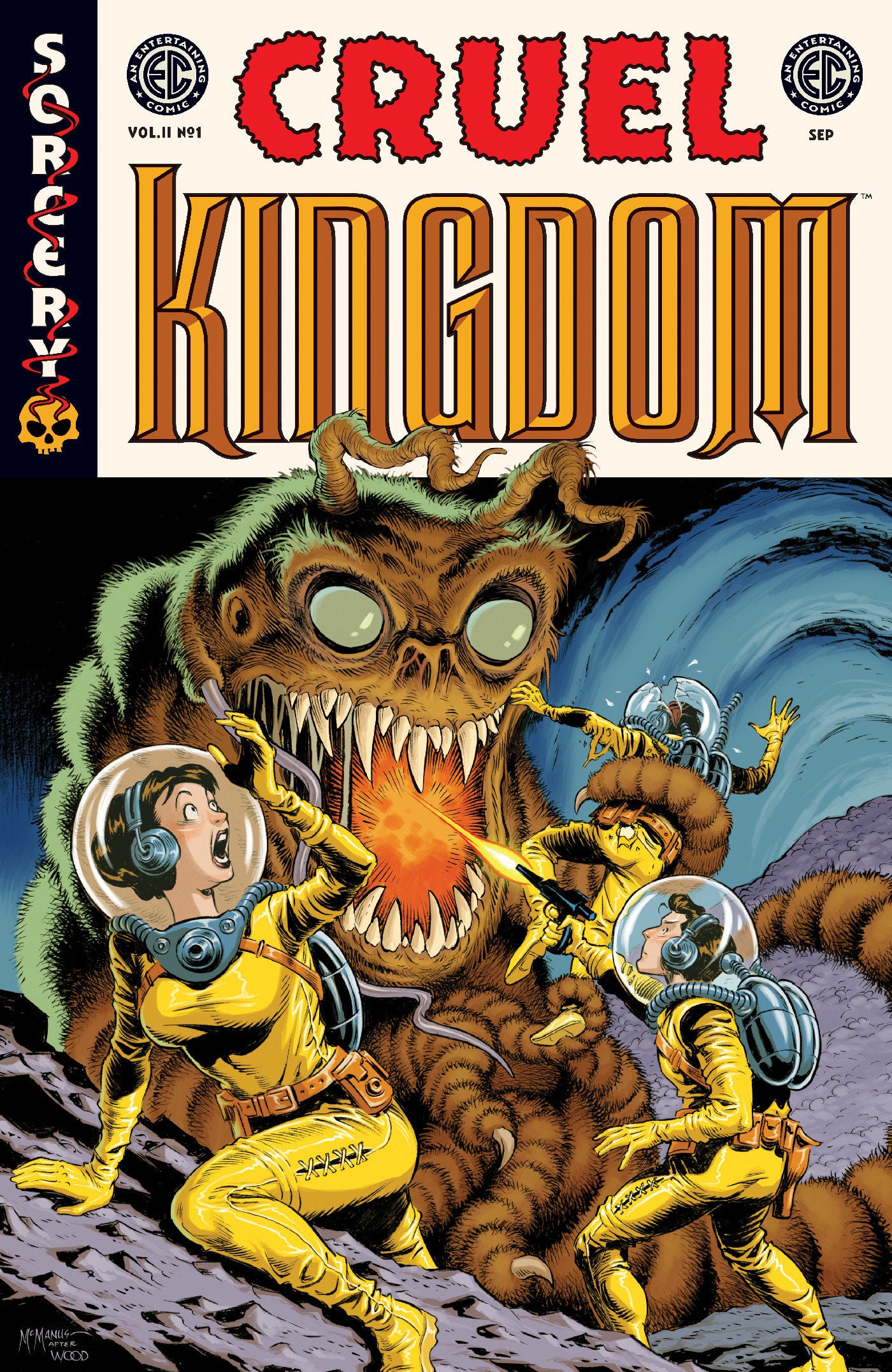 EC Cruel Kingdom 2 #1 Cover C Shawn Mcmanus EC Homage 1:10 Ratio Variant
