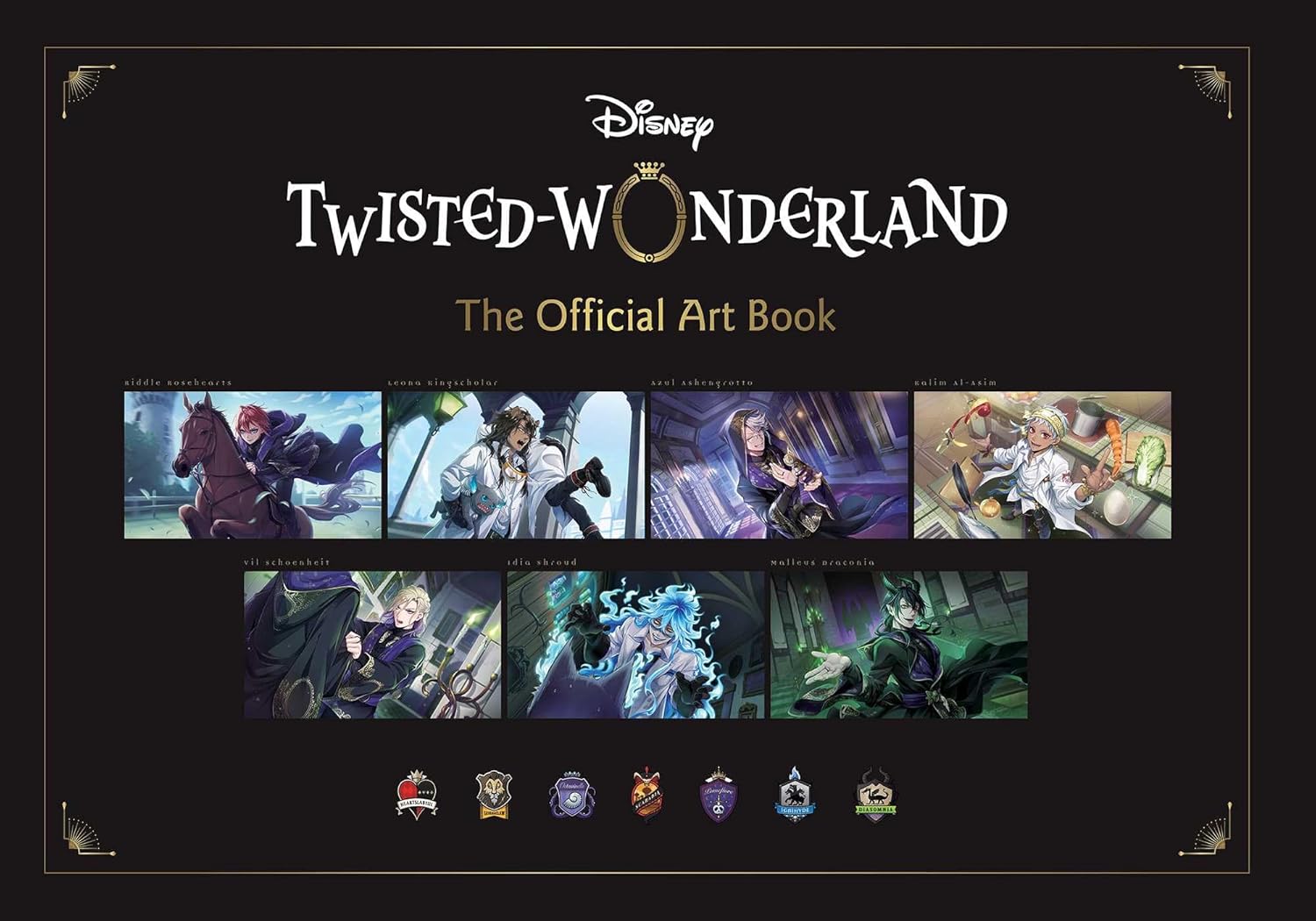 Disney Twisted-Wonderland: The Official Art Book Hardcover *PRE-ORDER*