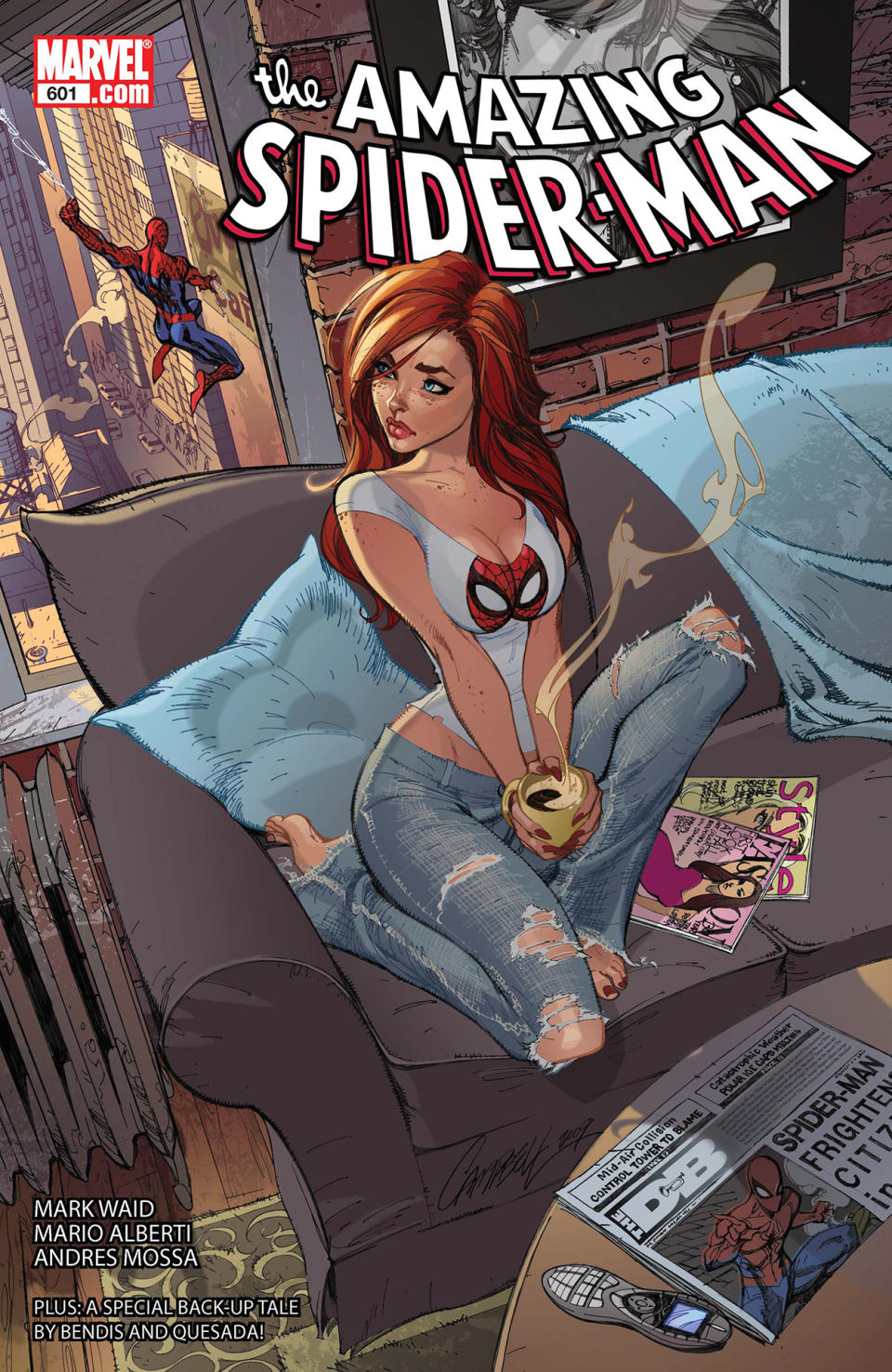 Spider-Man: Brand New Day Omnibus Vol. 2 J. Scott Campbell Cover HC [DM Only] *PRE-ORDER*