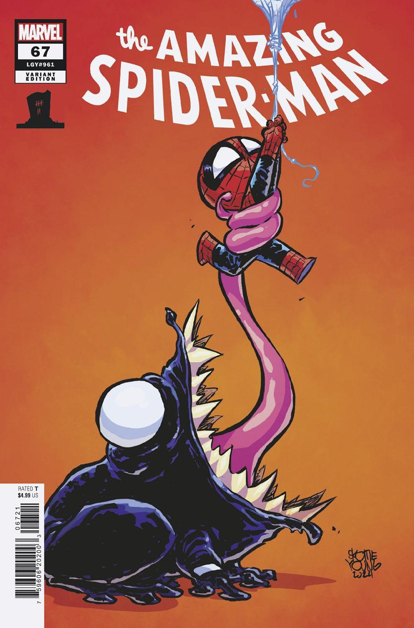 Amazing Spider-Man #67 Skottie Young 8 Deaths Of Spider-Man Variant *one copy per customer*