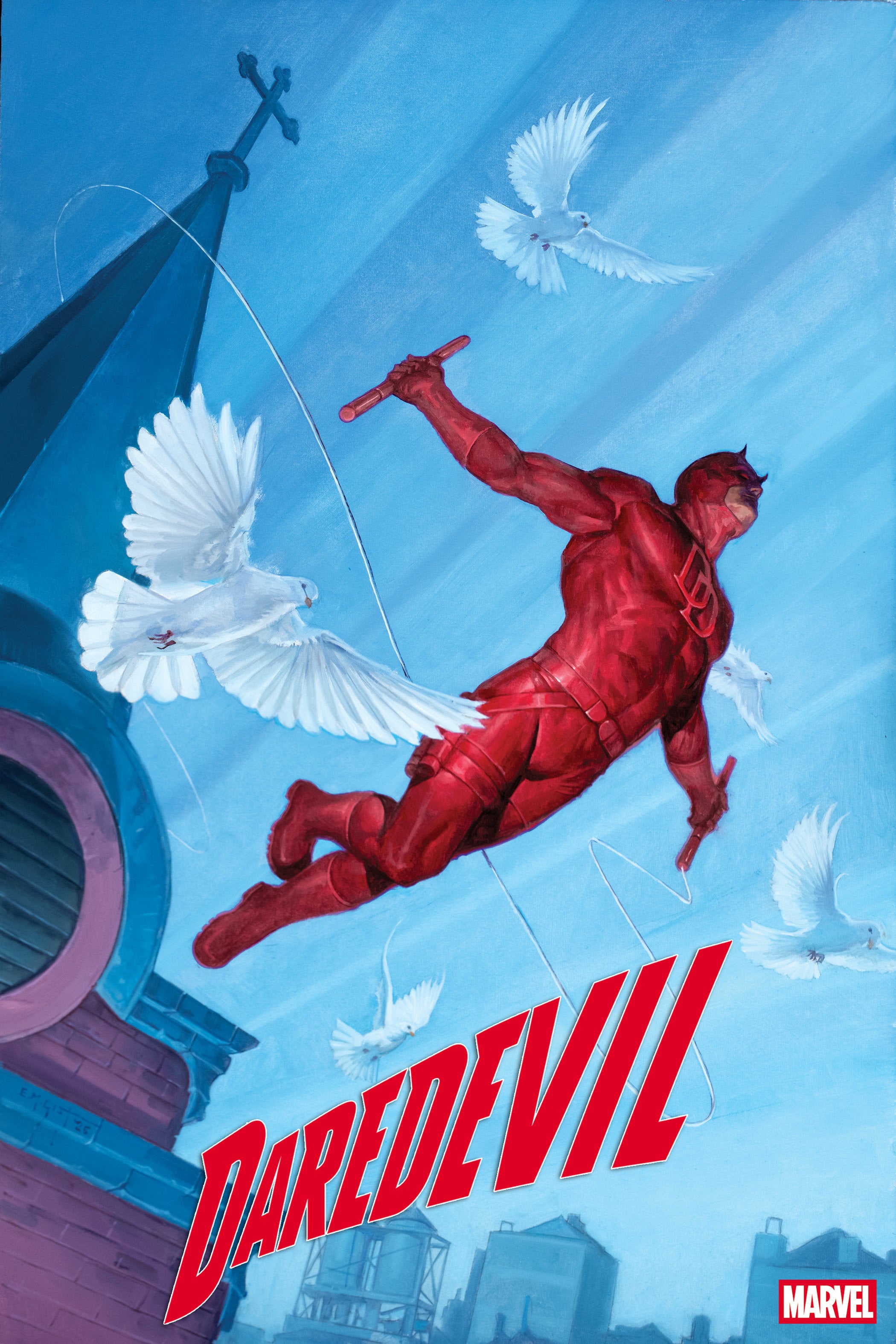 Daredevil #25 E.M. Gist 1:25 Ratio Variant