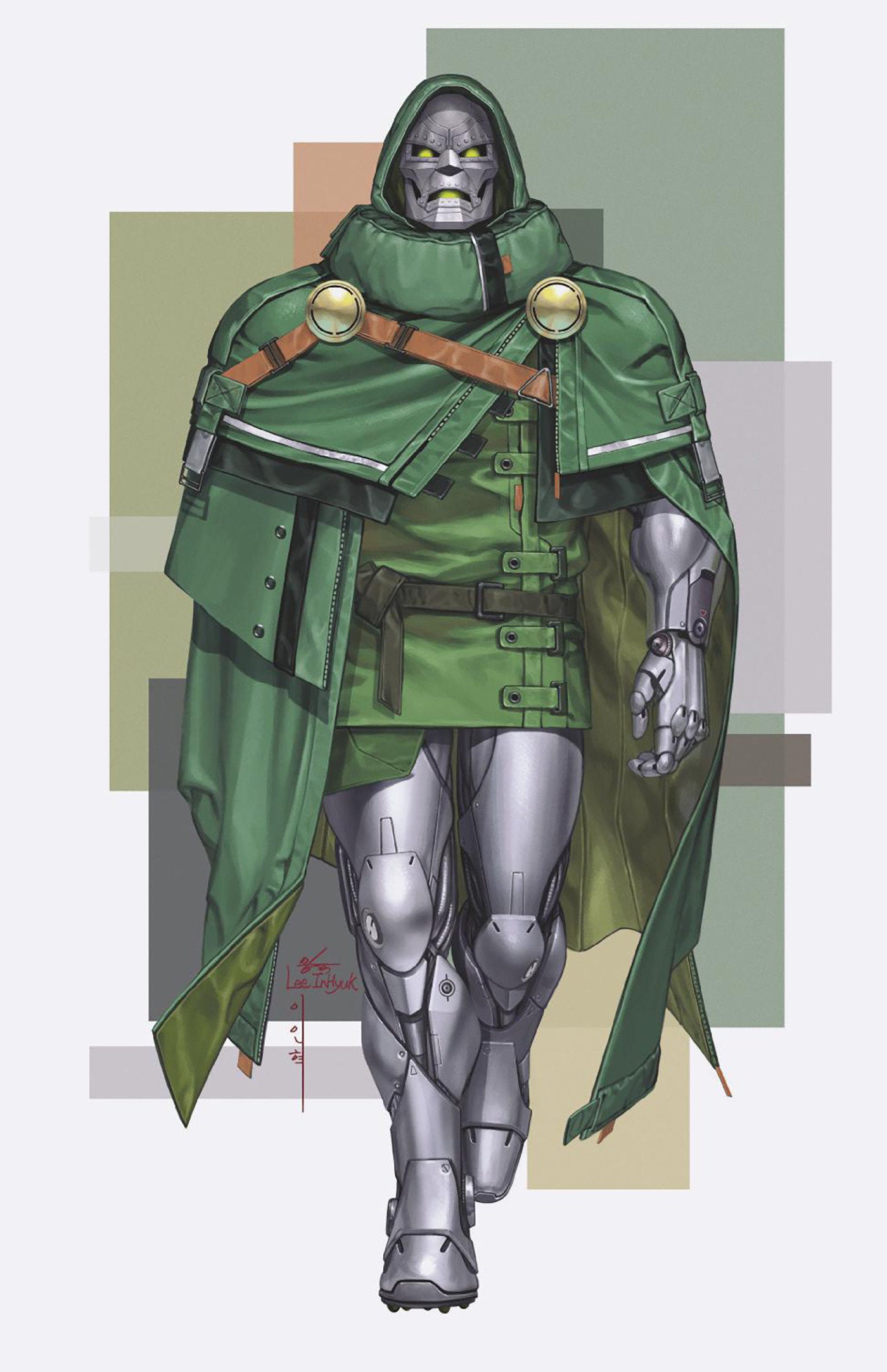 One World Under Doom #9 Inhyuk Lee Street Verse Full Art 1:50 Ratio Variant