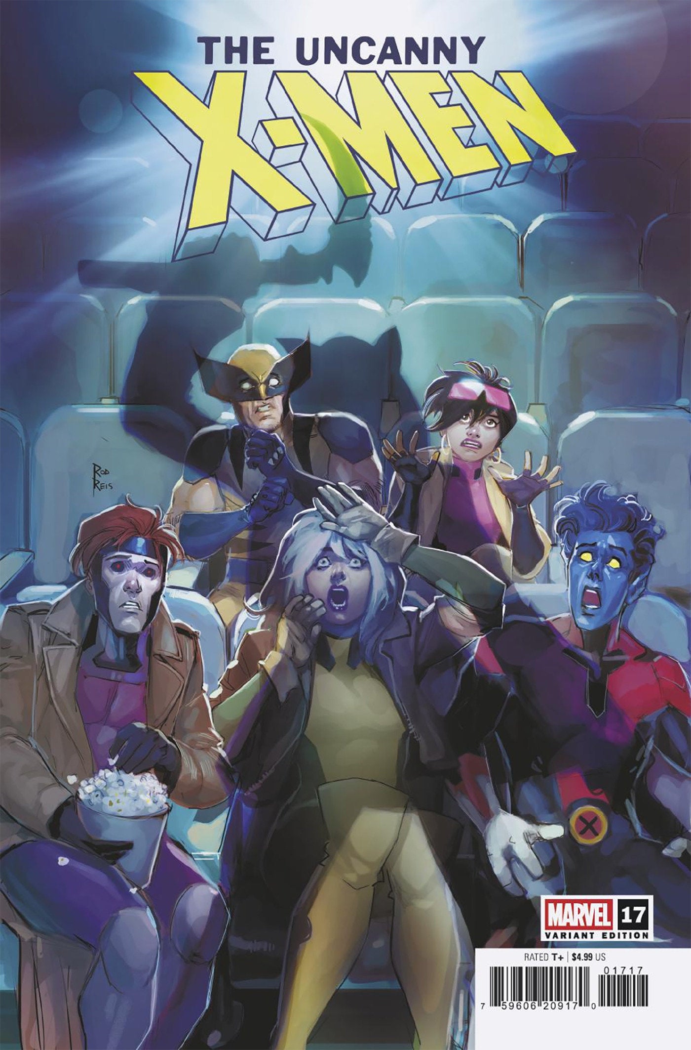 Uncanny X-Men #17 Rod Reis 1:25 Ratio Variant