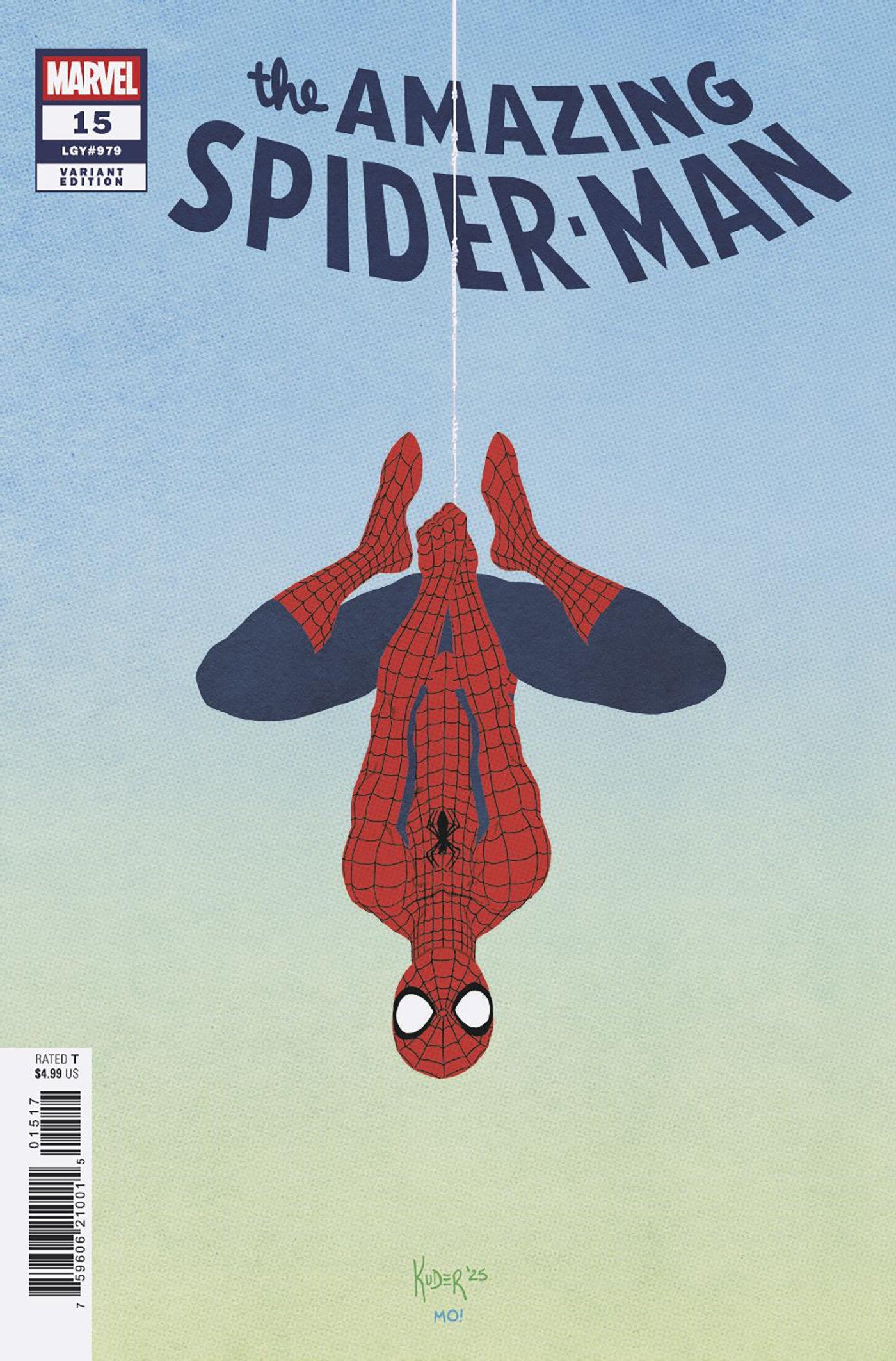 Amazing Spider-Man #15 Aaron Kuder 1:25 Ratio Variant