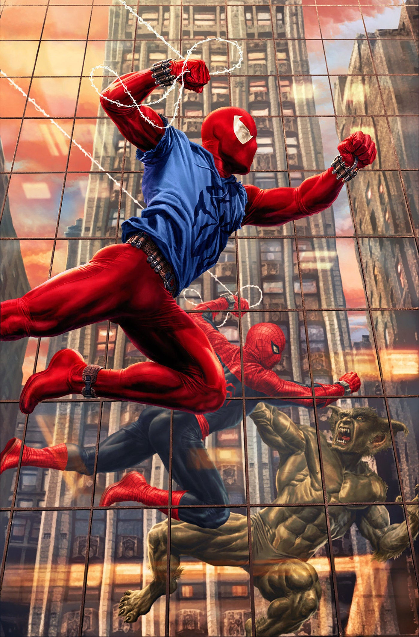 Amazing Spider-Man #25 Lee Bermejo Amazing Visions Full Art 1:100 Ratio Variant [Ds]