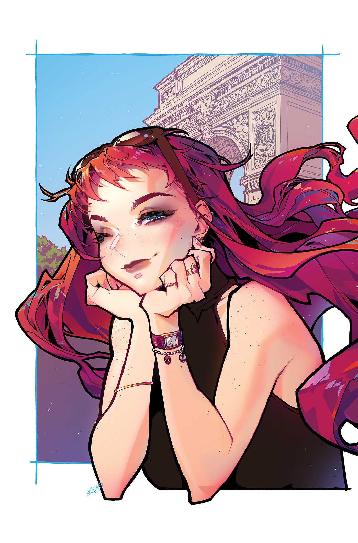 Amazing Spider-Man #25 Rose Besch Full Art 1:50 Ratio Variant [Ds]