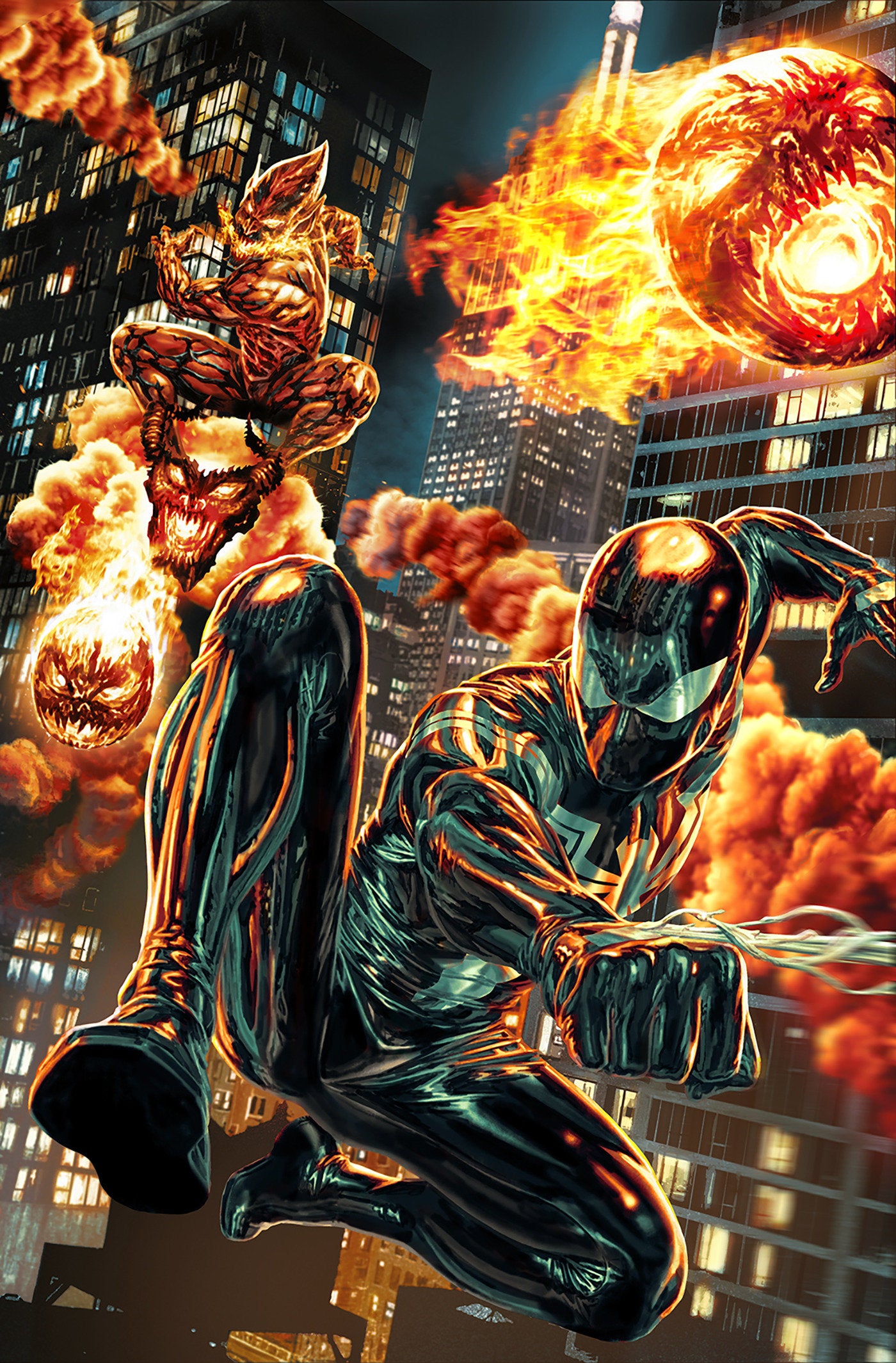 Amazing Spider-Man #32 Lee Bermejo Amazing Visions Full Art 1:100 Ratio Variant